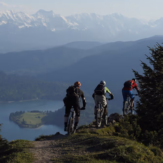 Coureur en pleine nature
